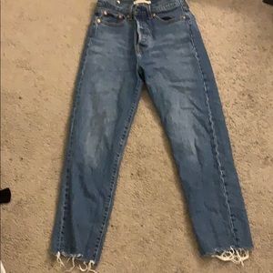 Levi wedgie straight jeans size 26